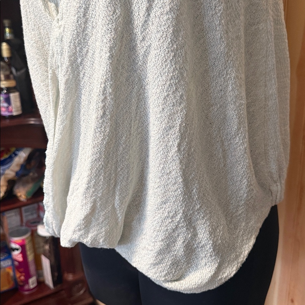 Free People Light Green Camisole with Lilac Lace and Floral Appliqué - Picture 10 of 12